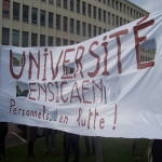 Manifestation des enseignants-chercheurs le 20 janvier 2009 photo n1 