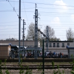 Occupation de la gare par les tudiants le 21 avril 2009 photo n28 