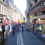 Manifestation contre la politique Sarkozy/Villepin le 21 juin 2005 photo n10 
