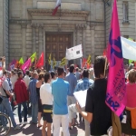 Manifestation contre la politique Sarkozy/Villepin le 21 juin 2005 photo n18 