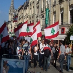 manif de soutien au peuple libanais le 22 juillet 2006 photo n16 