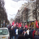 Manifestation contre la privatisation de la Poste le 22 novembre 2008 photo n11 