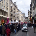 Manifestation contre la privatisation de la Poste le 22 novembre 2008 photo n14 