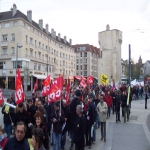 Manifestation contre la privatisation de la Poste le 22 novembre 2008 photo n17 