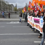Manifestation interprofessionnelle pour la dfense des salaires et des retraites le 23 mars 2010 photo n15 