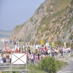 Pique nique militant autour de la THT et manifestation  la Dielette le 23 avril 2011 photo n30 