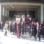 Rassemblement des magistrats et avocats le 23 octobre 2008 photo n5 