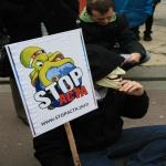 Manifestation contre l'ACTA le 25 fvrier 2012 photo n5 