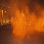 Manifestation aux flambeaux des tudiants le 25 mars 2009 photo n41 