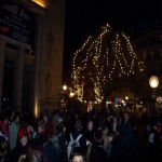 Manifestation de nuit contre les violences faites aux femmes le 25 novembre 2004 photo n5 