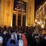 Manifestation de nuit contre les violences faites aux femmes le 25 novembre 2004 photo n7 