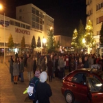 Manifestation de nuit contre les violences faites aux femmes le 25 novembre 2004 photo n8 