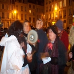 Manifestation de nuit contre les violences faites aux femmes le 25 novembre 2004 photo n33 
