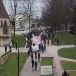 Manifestation contre les rformes universitaires le 26 fvrier 2009 photo n4 