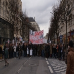 Manifestation contre les rformes universitaires le 26 fvrier 2009 photo n19 