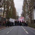 Manifestation contre les rformes universitaires le 26 fvrier 2009 photo n22 