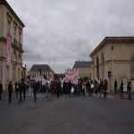 Manifestation contre les rformes universitaires le 26 fvrier 2009 photo n30 