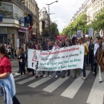 manif pour la rgularisation des sans-papiers  Paris le 26 aot 2006 photo n36 