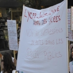 Manifestation contre les suppressions de postes dans l'ducation nationale le 27 septembre 2011 photo n5 
