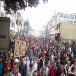 Manifestation contre le CPE le 28 mars 2006 photo n18 