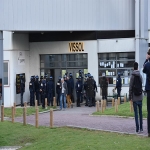 Évacuation du bâtiment Vissol de l'Université de Caen le 28 mars 2018 photo n°5 