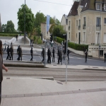 Barricades et affrontements avec la police devant l'universit le 28 avril 2009 photo n114 