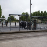 Barricades et affrontements avec la police devant l'universit le 28 avril 2009 photo n126 