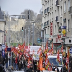 Manifestation contre les plans d'austérité le 29 février 2012 photo n°4 