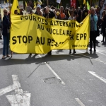 Manif anti-EPR à Saint-Lô le 30 septembre 2017 photo n°1 