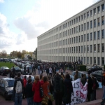 Manifestation contre la loi d'autonomie des universits le  30 octobre 2007 photo n8 