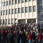 Manifestation contre la loi d'autonomie des universits le  30 octobre 2007 photo n14 