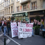 Manifestation contre la loi d'autonomie des universits le  30 octobre 2007 photo n29 