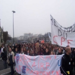 Manifestation contre le CPE le 31 janvier 2006 photo n25 
