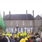 Manifestation anti-THT  Mortain le 31 janvier 2009 photo n52 