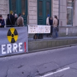 Rassemblement devant le tribunal de Cherbourg le 31 janvier 2012 photo n1 