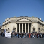 Manifestation des tudiants contre les rformes universitaires le 31 mars 2009 photo n16 