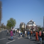 Manifestation des tudiants contre les rformes universitaires le 31 mars 2009 photo n51 