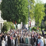 Rassemblement de soutien au peuple palestinien le 31 mai 2010 photo n7 